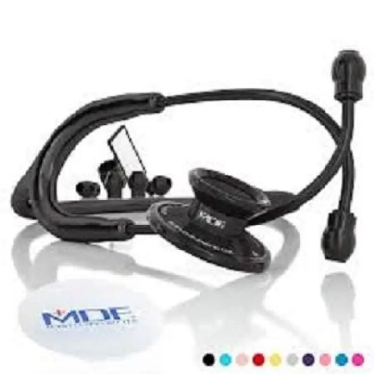 Picture of MDF Acoustica Lightweight Dual Head Stethoscope -All Black Edition, MDF747XP-all black Multicolor