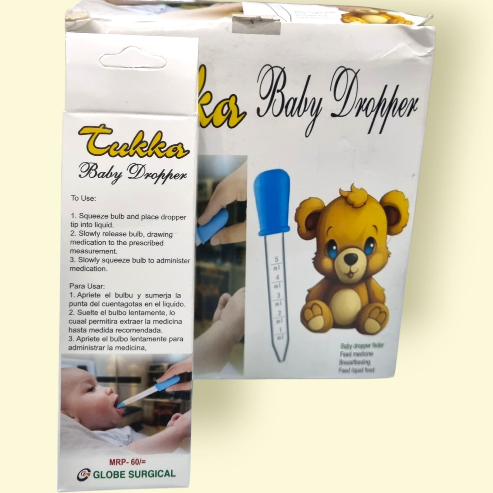 Picture of Tukka Baby Dropper – Safe & Easy Medicine Feeder for Babies Multicolor
