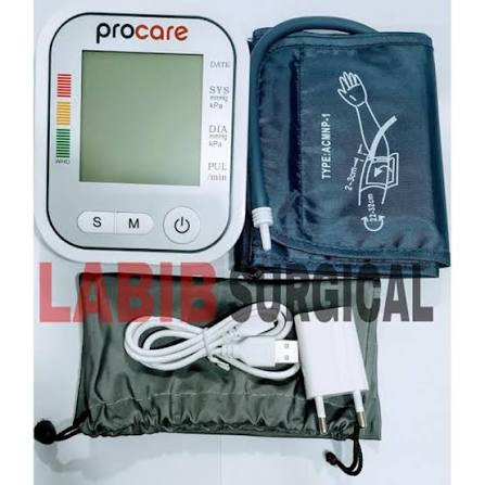 Picture of Procare Intelligent Automatic Digital Blood Pressure Monitor Multicolor