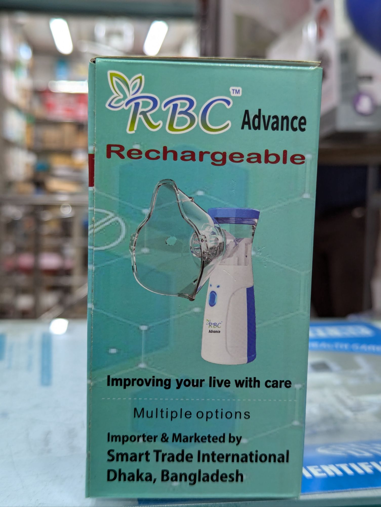 Picture of R B C Advance Mesh Nebulizer Rechargeable Multicolor