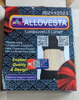 Picture of Contoured LS Corset Belt (ALLOVESTA) Multicolor