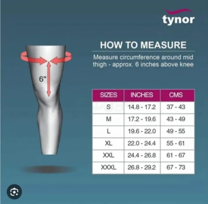 Picture of Tynor Knee Support SportifNeo Compression,Support,Pain Relief Multicolor