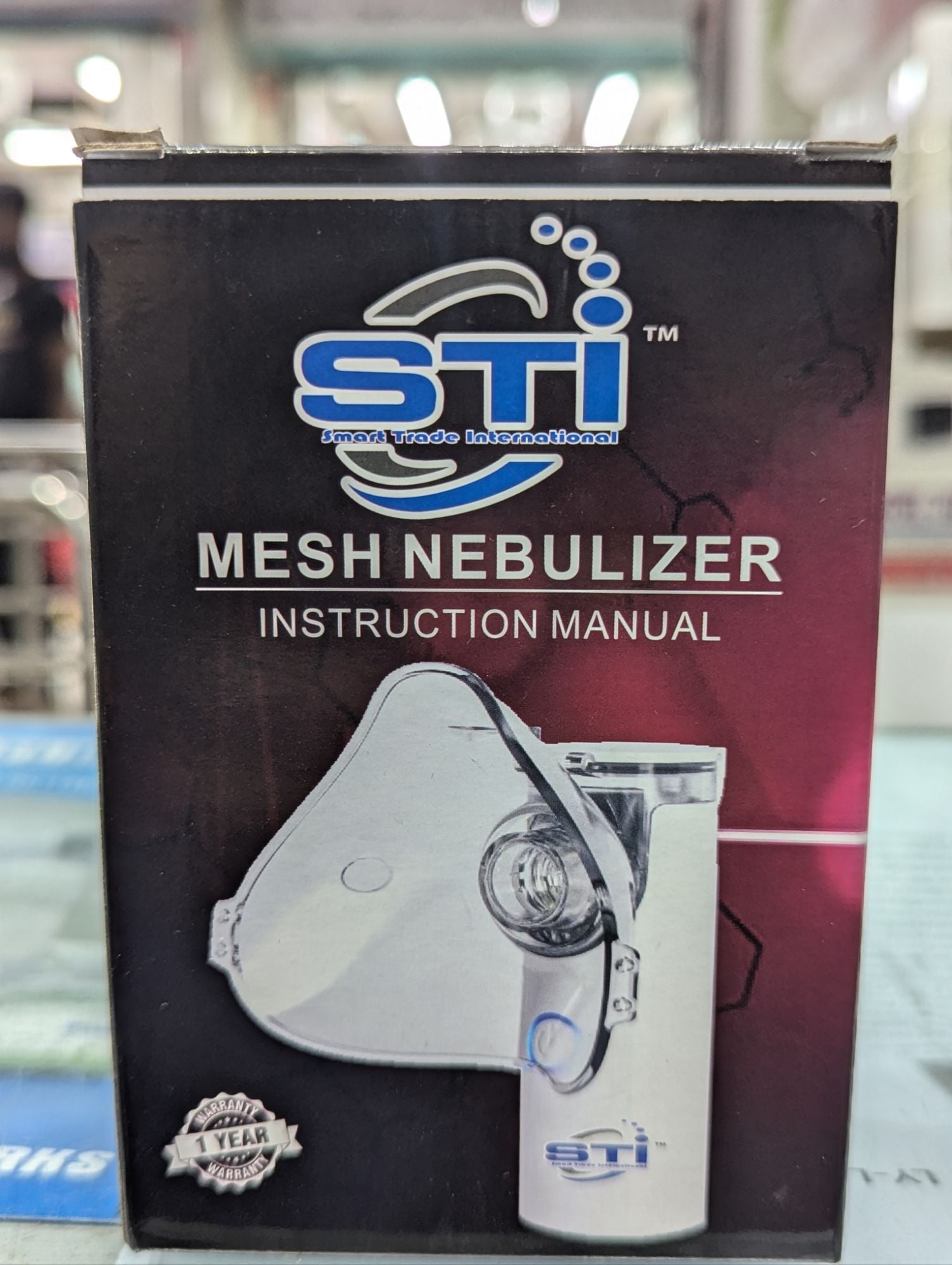 Picture of S T I Mesh nebulizer insruction manual Multicolor