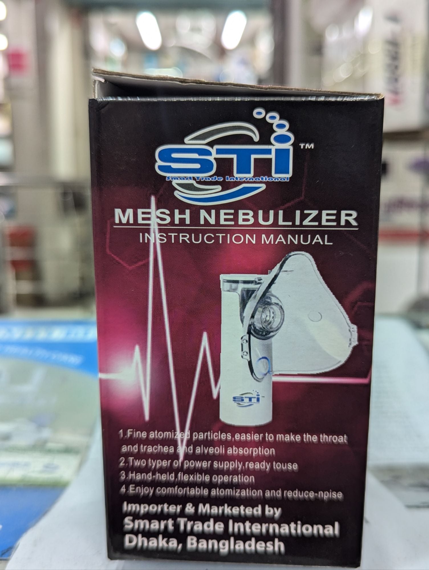 Picture of S T I Mesh nebulizer insruction manual Multicolor