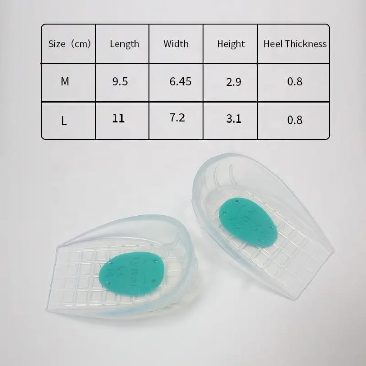 Picture of Heel Cushion Silicone(Comfortable,Odorless,Pain Relief) Multicolor