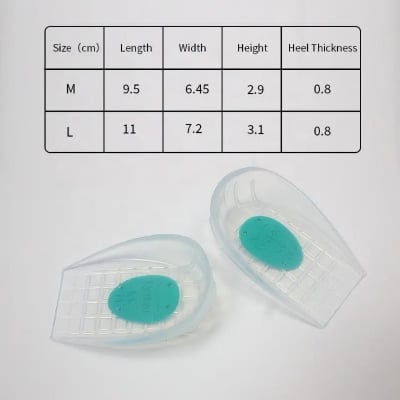 Picture of Heel Cushion Silicone(Comfortable,Odorless,Pain Relief) Multicolor