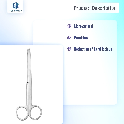 Picture of Blunt Dressing Scissor ⎜Surgical Dressing Scissor (Pack of 1) Beige
