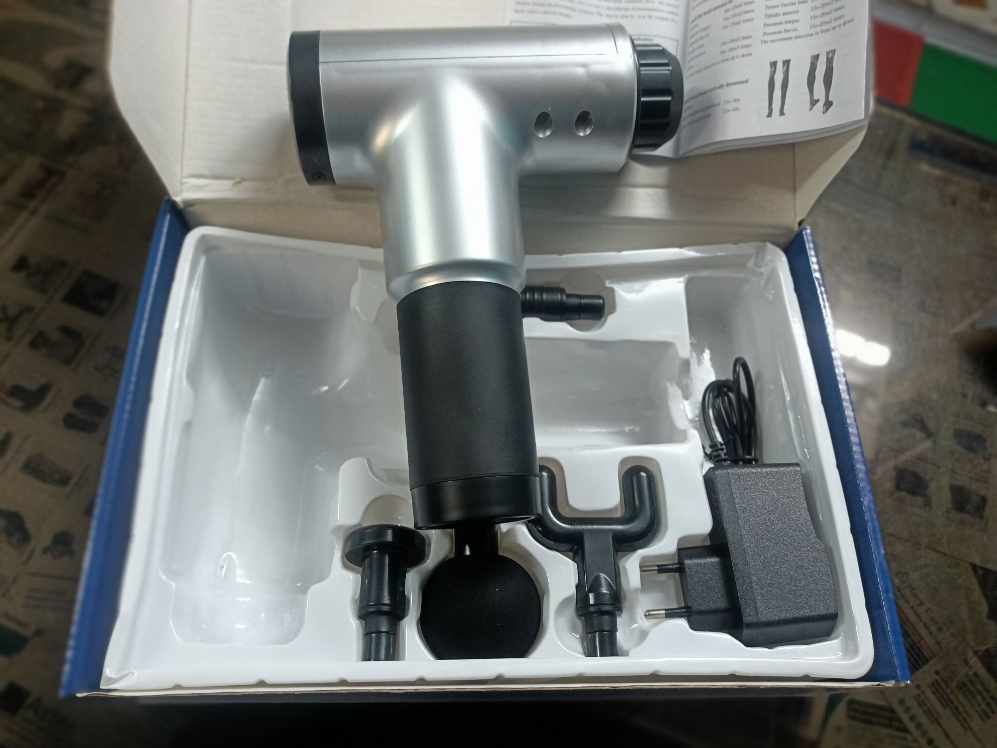 Picture of Fascial gun (KH -320).6-Level variable frequency vibration/Muscle massage after exercise 