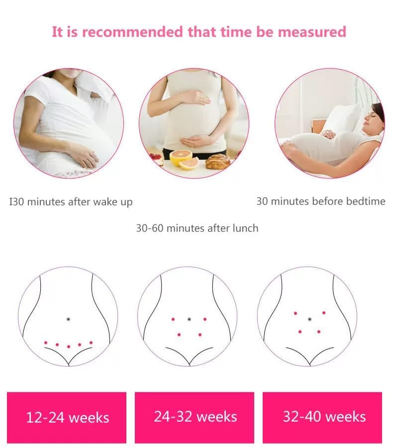 Picture of Portable fetal doppler for pregnant woman, heart rate monitor Multicolor