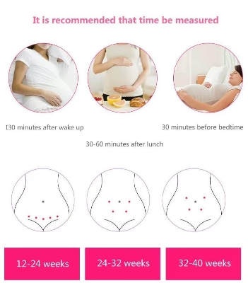 Picture of Portable fetal doppler for pregnant woman, heart rate monitor Multicolor