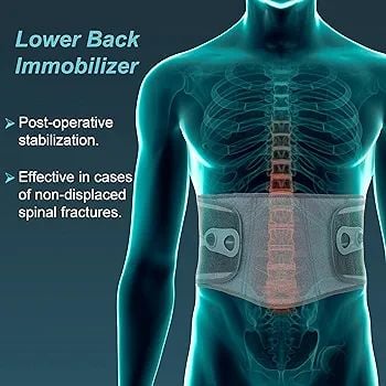 Picture of Lumbo Lacepull brace, The Lumbo Lacepull brace by Tynor is a high-quality medical support product designed to provide relief and support for those suffering from back pain or injuries Multicolor