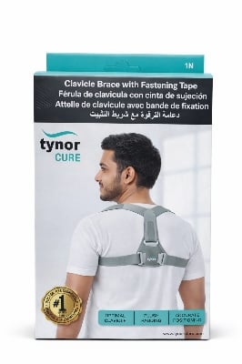 Picture of Tynor Clavicle Brace with Fastening Tape – Premium Quality Shoulder Support Multicolor