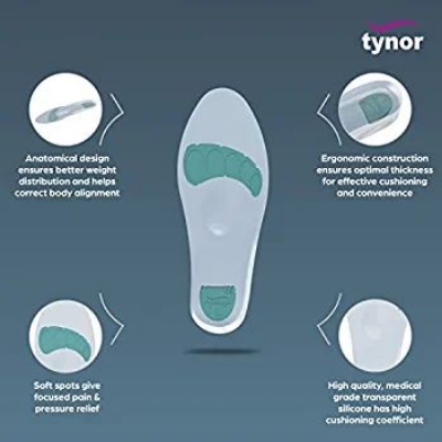 Picture of Insole full silicone Tynor Multicolor