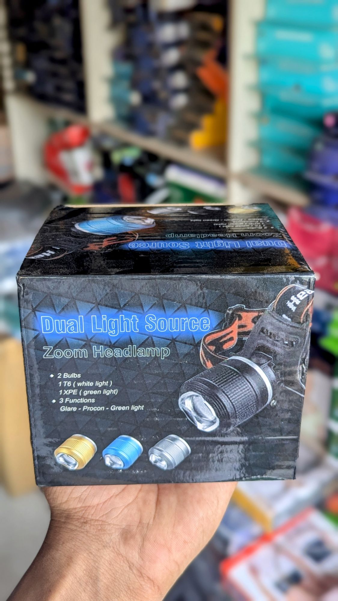 Picture of High Power Headlamp- T6 Multicolor