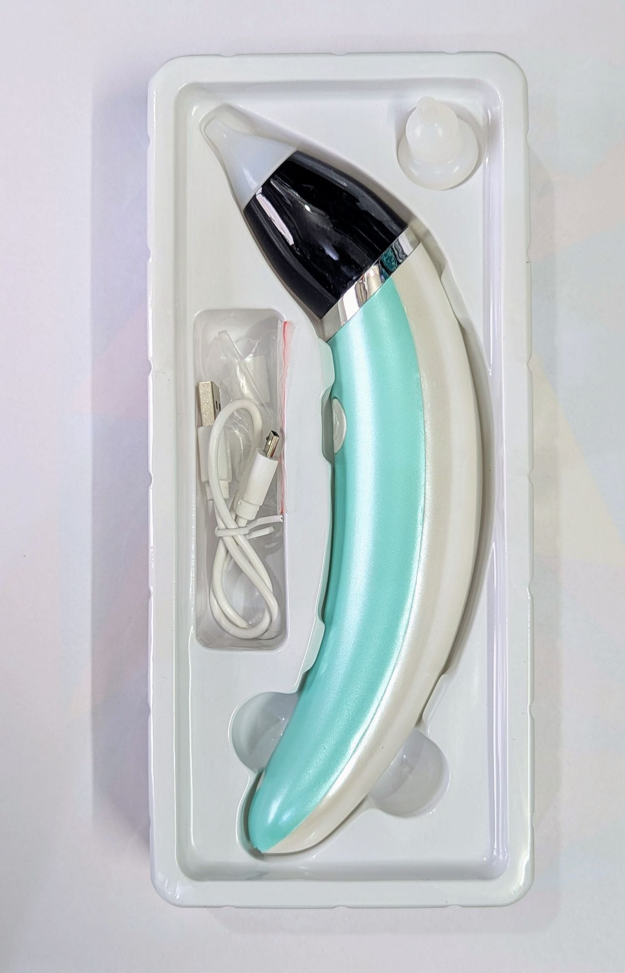 Picture of Baby Nasal Aspirator Electric Nose Cleaner Sniffing Equipment Multicolor