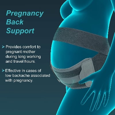 Picture of Pregnancy back support Belt Tynor Multicolor