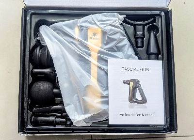 Picture of LCD display Fascial Gun Multicolor