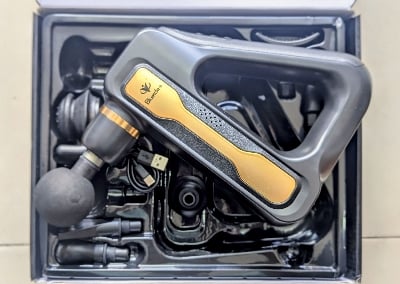 Picture of LCD display Fascial Gun Multicolor