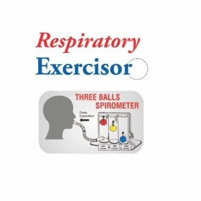 Picture of Spiromiter Ideal for respiratory therapy Multicolor