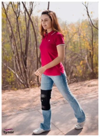 Picture of Tynor Knee Wrap Hinged (Neo) J-15 Compression, Support, Pain Relief Multicolor