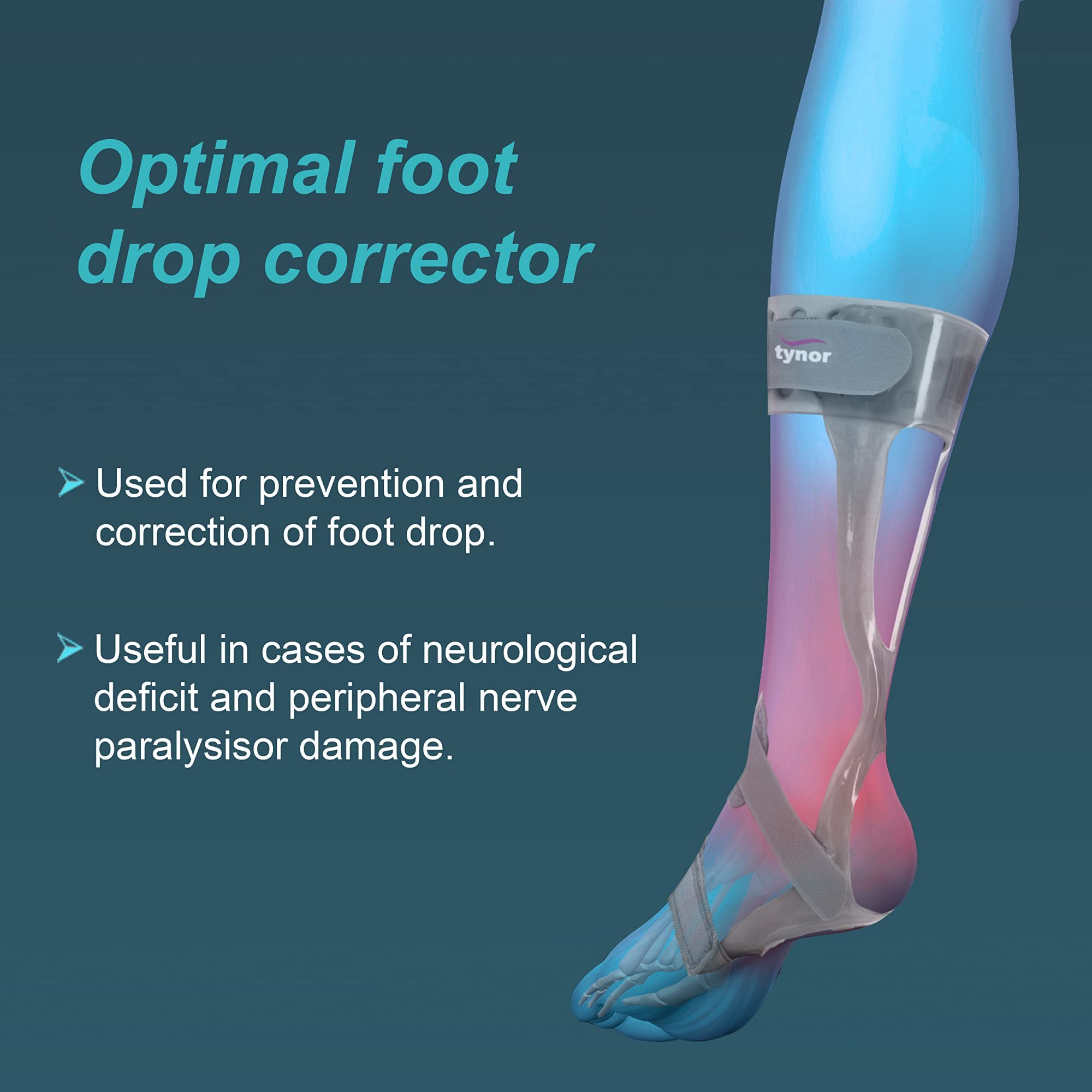 Picture of Foot drop splint Multicolor