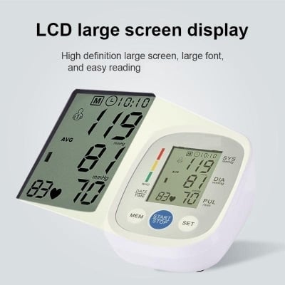 Picture of COMFORT Homely CPort BP Monitor Automatic Accurate Digital Blood Pressure Checking Machine Upper Arm Portable BP Machine Multicolor