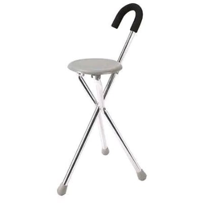 Picture of Walking Stick With Chair Multicolor