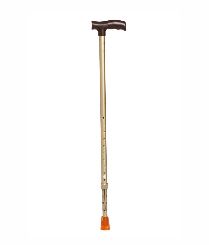 Picture of Walking Cane and Walking Stick for Adult Men and Women, FSA Eligible, Lightweight and Adjustable from 30-39 Inches, Supports up to 250 Pounds with Ergonomic Hand Grip and Wrist Strap
