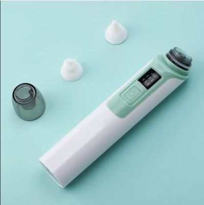 Picture of Rechargeable Baby Nose Cleaner Silicone Adjustable Suction Electric Child Nasal Aspirator Health Safety Convenient Low Noise Multicolor