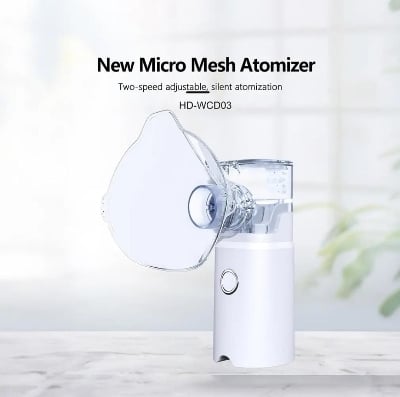 Picture of Portable Nebulizer Machine for Adults and Children, Medical Atomizer, Silent Inhaler, Humidifier Multicolor