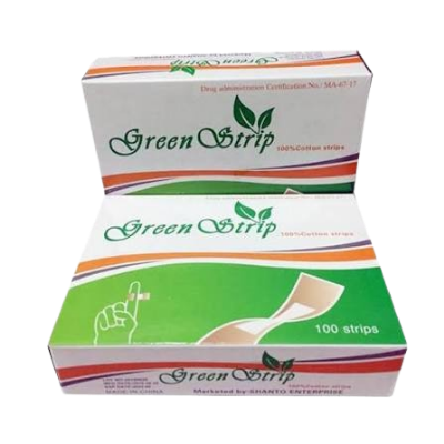 Picture of Green strip One time Bandage 100 pcs 