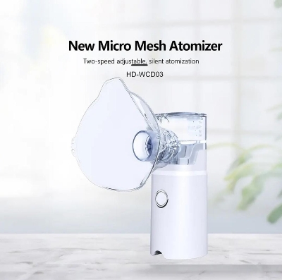 Picture of Portable Nebulizer Machine for Adults and Children, Medical Atomizer, Silent Inhaler, Humidifier 