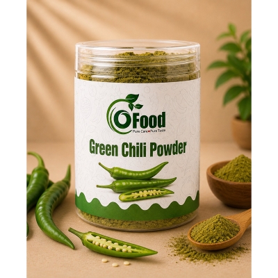 Picture of Dehydrated Green Chili Powder