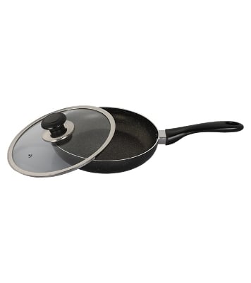 Picture of TOPPER Nonstick Classic Fry Pan With Lid (Spatter Grey) 22 cm 