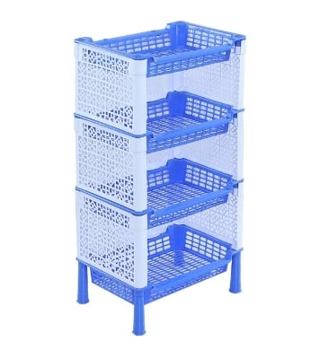 Moushumi Rack 4 Step - SM Blue 
