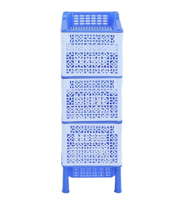 Moushumi Rack 4 Step - SM Blue 