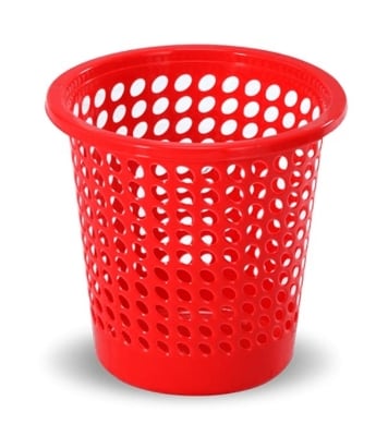 Picture of Basket Dust Keeper Red