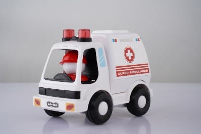 Picture of Jim & Jolly Super Ambulance 6" Assorted