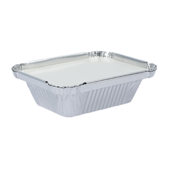 Buy   Aluminum Lunch Box with Lid 450 ML 25 Pcs Set   at Best Price In Bangladesh