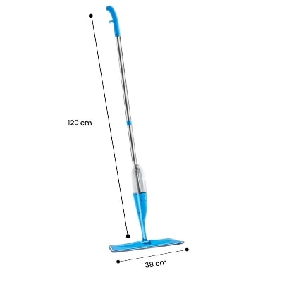 Picture of Proclean Spray Mop for Floor Cleaning Wet & Dry Mop , 360 Degree Microfiber Dust Floor Mop with a Refillable Bottle Include 2 Microfiber Reusable Pads _SM-1770