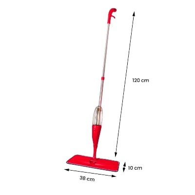 Picture of Proclean Spray Mop for Floor Cleaning Wet & Dry Mop , 360 Degree Microfiber Dust Floor Mop with a Refillable Bottle Include 2 Microfiber Reusable Pads _SM-1770