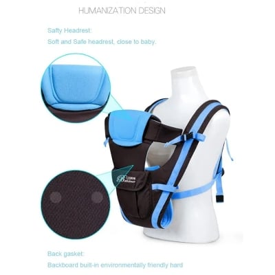 Picture of Premium Stylish Kids 4-in-1 Adjustable Baby Carrier High Quality Comfortable And Premium Stylish Baby Carrier - Multicolor