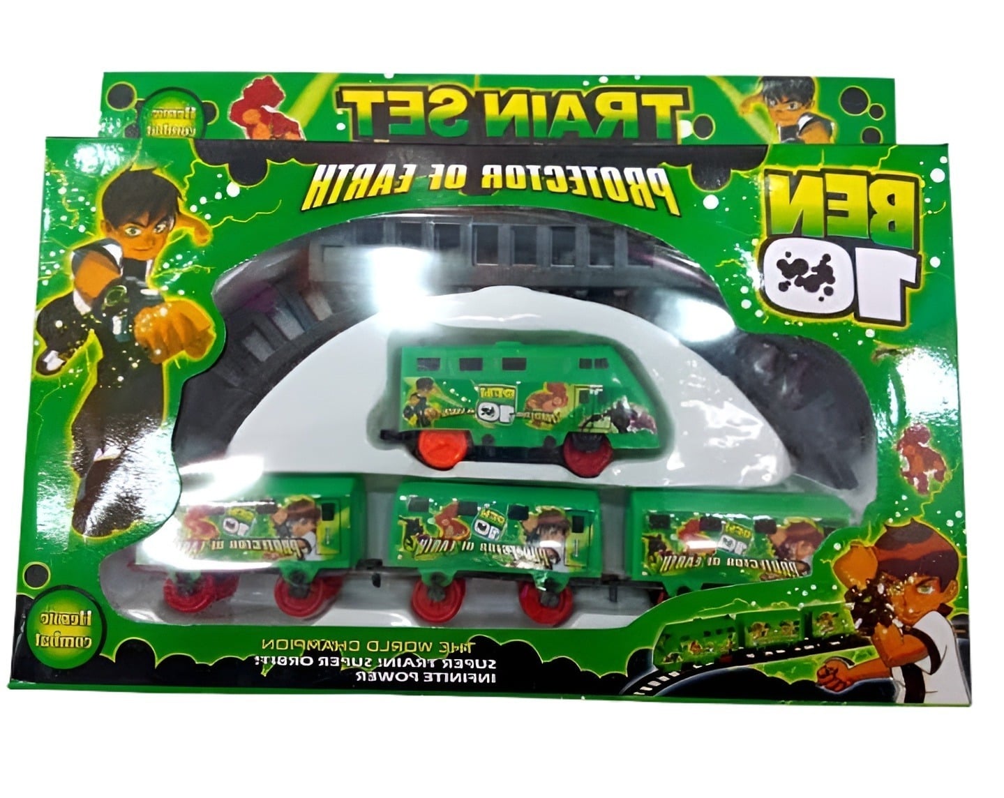 Picture of Ben 10 Super Train Track Set-Battery Operated - Green