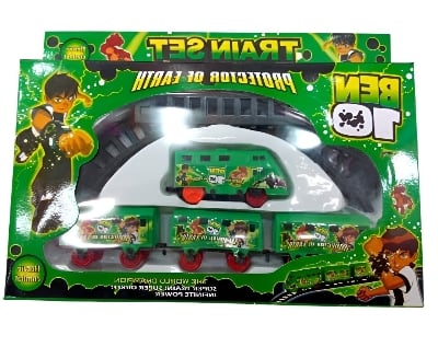 Picture of Ben 10 Super Train Track Set-Battery Operated - Green