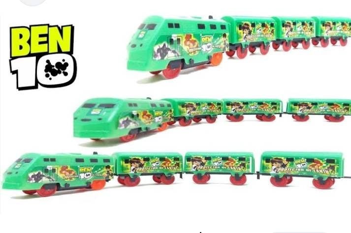 Picture of Ben 10 Super Train Track Set-Battery Operated - Green