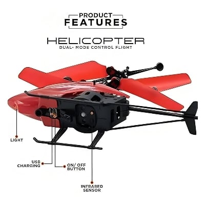 Picture of Baby kids Toy Remote control Helicopter,kids toy - Multicolor
