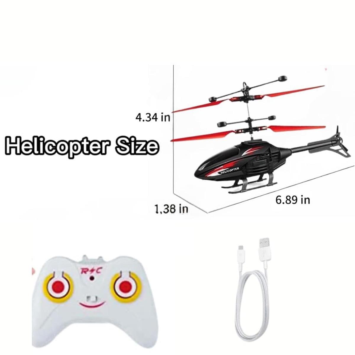 Picture of Baby kids Toy Remote control Helicopter,kids toy - Multicolor