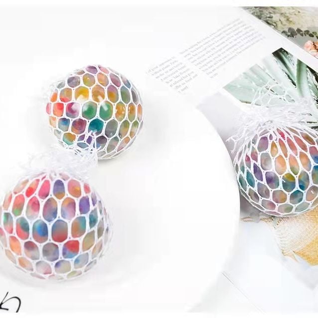 Picture of Hand Squishy Vent Ball-Magic Ball-Rainbow Toy Antistress Dinosaurs. with orbis. - Multicolor