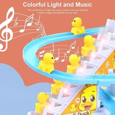 Picture of Duck Toy -Duck Slide Rollercoaster Toy Set for Kids