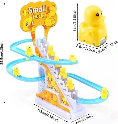 Picture of Duck Toy -Duck Slide Rollercoaster Toy Set for Kids